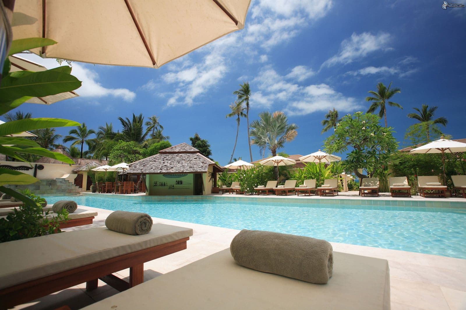 Resort for golf travelers