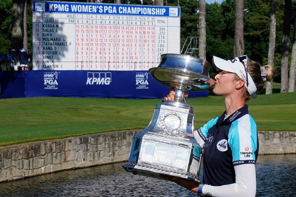 KPMG Women’s PGA Championship verdoppelt das Preisgeld auf  Millionen |